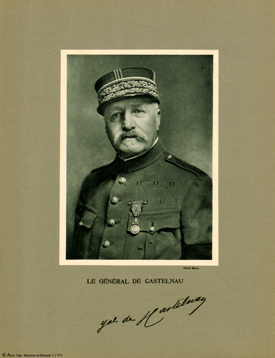 Le général de Castelnau