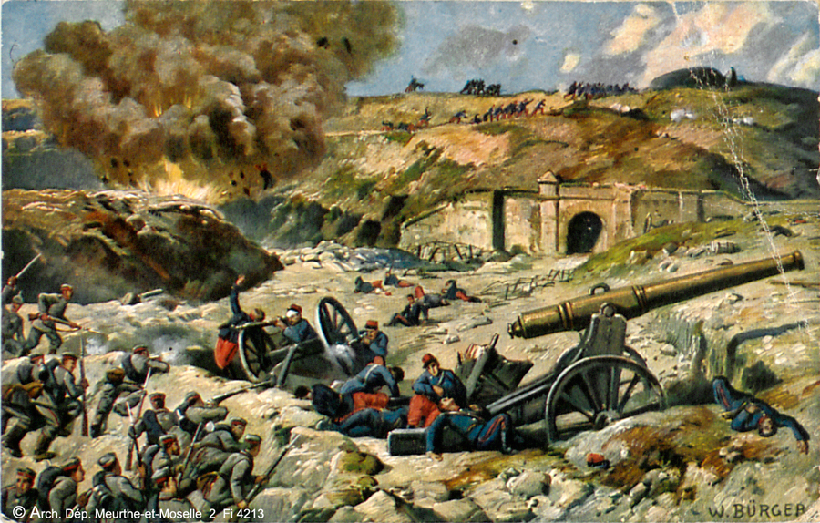 La prise du fort de Manonviller du point de vue allemand