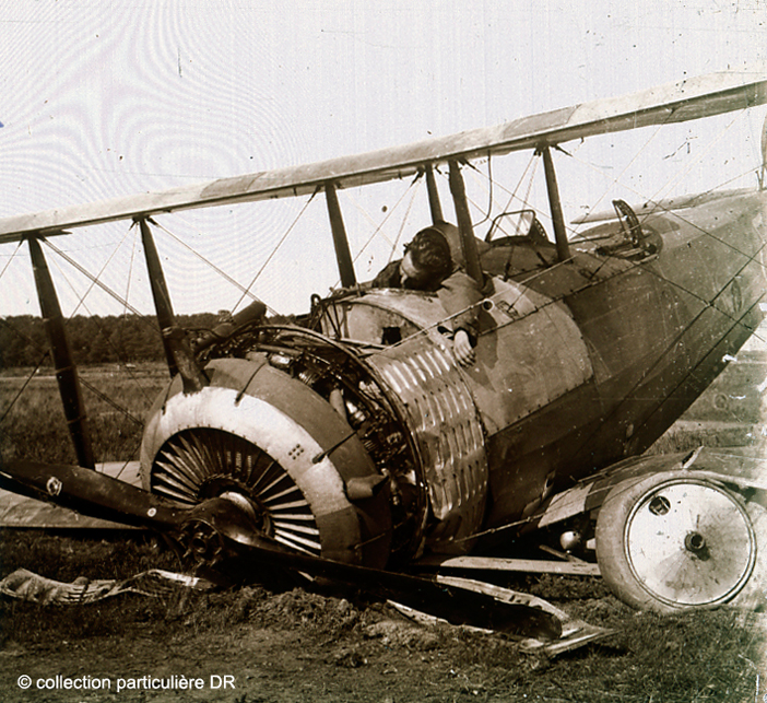 Avion français abattu
