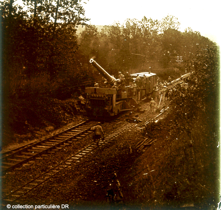 Un 280 en action dans la Somme