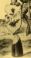 Le Grand Couronné de Prusse reçu par celui de Nancy, septembre 1914