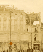 Immeuble bombardé place Thiers à Nancy, [1914-1918]
