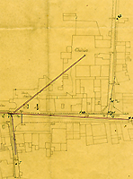 L. Petitijean, Commune de Sornéville plan du village, 10 juillet 1920