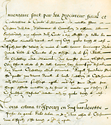 Inventaire faict par les procureur fiscal et conterolleur du Comté de Blamont du mobilier estant au chasteau dudit lieu, 4 novembre 1589