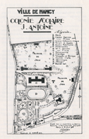 Plan de la colonie scolaire Joseph-Antoine à Nancy, 8 juin 1938.