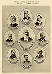 Aciéries de Longwy, 1880-1930. Premier conseil d'administration de la Société des Aciéries de Longwy.