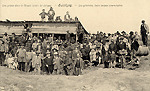 Les grèves dans le bassin minier de Longwy. – Hussigny : les grévistes, leurs soupes communistes, début du XXe siècle [1905 ?].