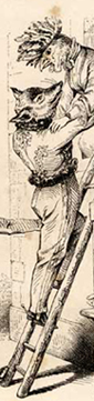 Jean-Ignace Grandville, Un enlèvement (XIXe siècle)