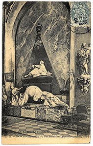 Nancy, église de Bonsecours – Tombeau du roi Stanislas. Carte postale, Nancy : Royer. 19e-20e siècle