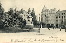 La place Thiers à Nancy, 1903.